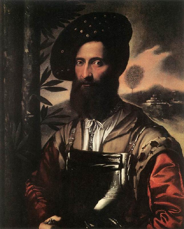 DOSSI, Dosso Portrait of a Warrior sd oil painting picture